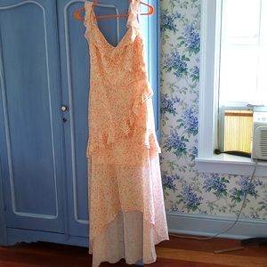 Floral Dress Spring Summer Party Wedding Special Occasion Dress